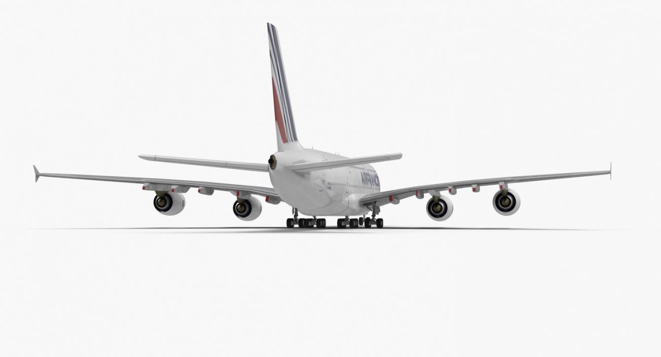 Airbus A380-1000 Air France 3D